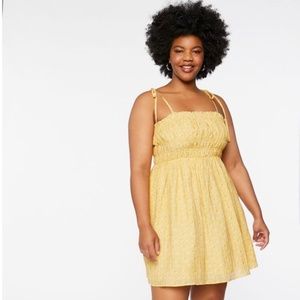 Floral Tie-Strap Mini Dress